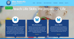 Desktop Screenshot of bluebutterflyms.com